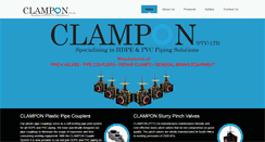 Desktop Screenshot of clampon.co.za